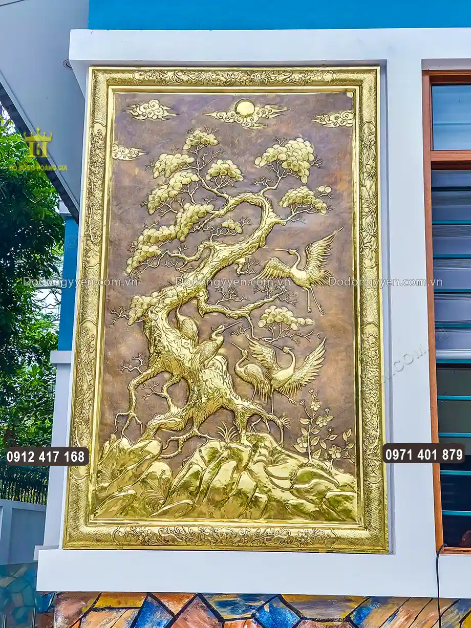 Khung tranh liền đồng v&ocirc; c&ugrave;ng chắc chắn